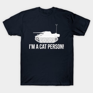 VK 16.02 Leopard im a cat person T-Shirt